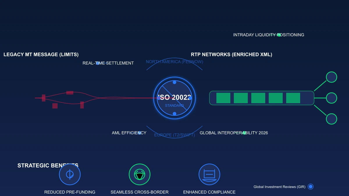 ISO 20022 Real-Time Payments: The New Global Standard for Institutional Liquidity
